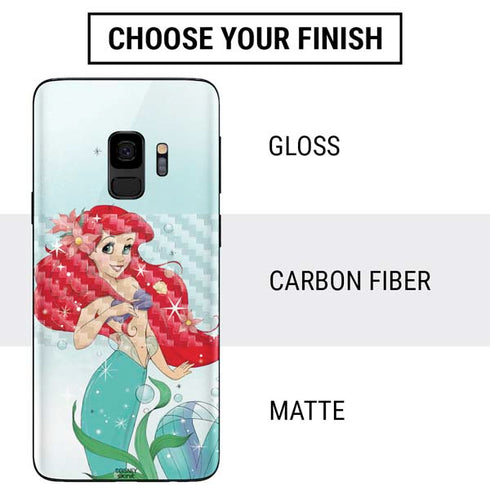 Disney The Little Mermaid Ariel Sparkles Art Galaxy S9 Skin